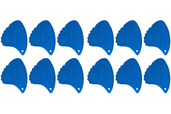 Shark Fin Relief 1,05 mm hard blue set 12