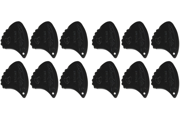 Shark Fin Relief 1,15 mm extra-hard black set 12