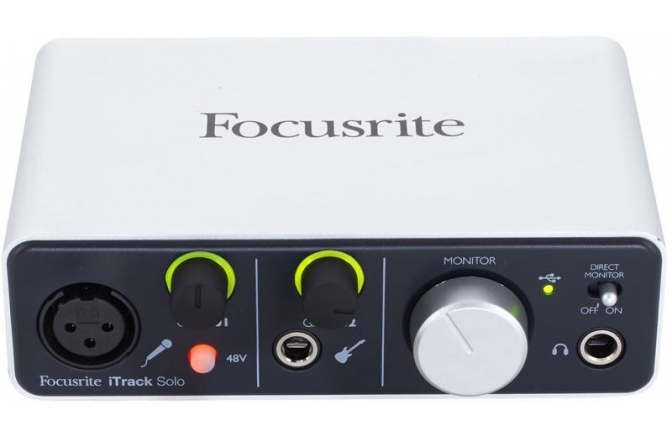 Set inregistrare audio iPad si PC / MAC Focusrite iTrack Studio Lightning