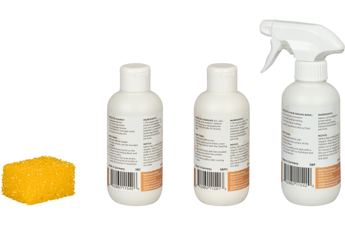 Set întreținere boluri sonice Meinl Sonic Energy 3-pieces Singing Bowl Care and Protectant Set