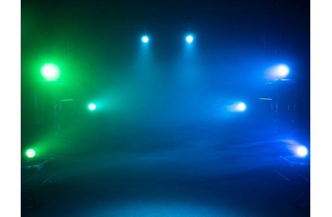 set lumini cu geantă de transport inclusă Eurolite Set 4x LED Spot Silent RGB/WW + Softbag