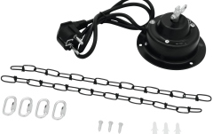 Set lumini și accesorii Disco  Eurolite Mirror Ball 30cm with motor + LED PST-5 QCL Spot bk