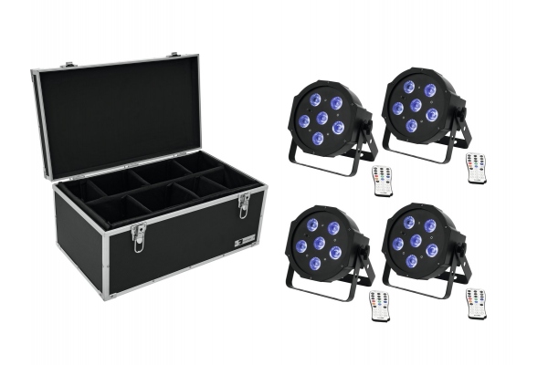 Set 4x LED SLS-603 TCL UV Floor + Case TDV-1