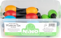 Set Maracas Nino Percussion Molded ABS Egg Maracas Set NINOSET56