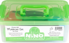 Set Maracas Nino Percussion Molded ABS Egg Maracas Set NINOSET575