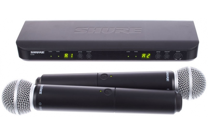 Set microfoane Wireless Shure BLX288 / SM58