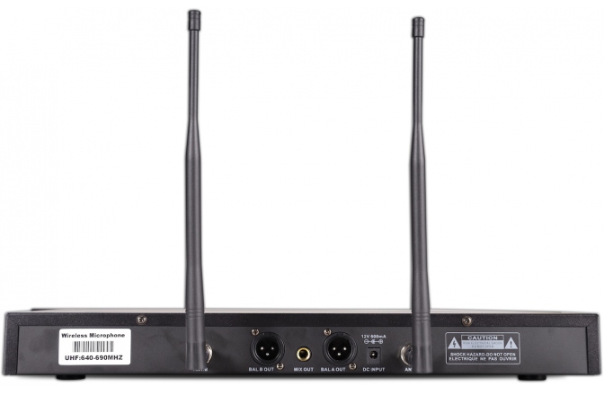 Set microfoane wireless Wharfedale Pro WF-300 Dual Set 600