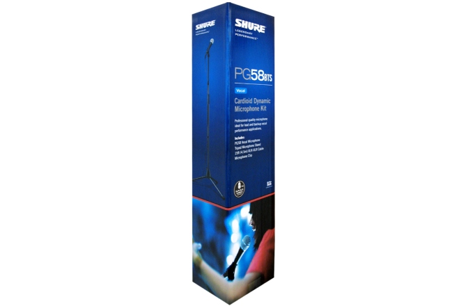 Set microfon si stativ Shure PG58-BTS