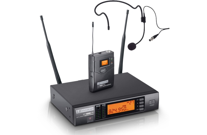 Set microfon wireless - headset LD Systems WS 1000 G2 BPH