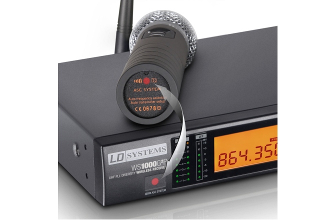 Set microfon wireless LD Systems WS 1000 G2 HHC