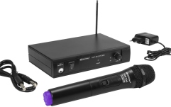 Set microfon wireless Omnitronic VHF-101 200.10 MHz