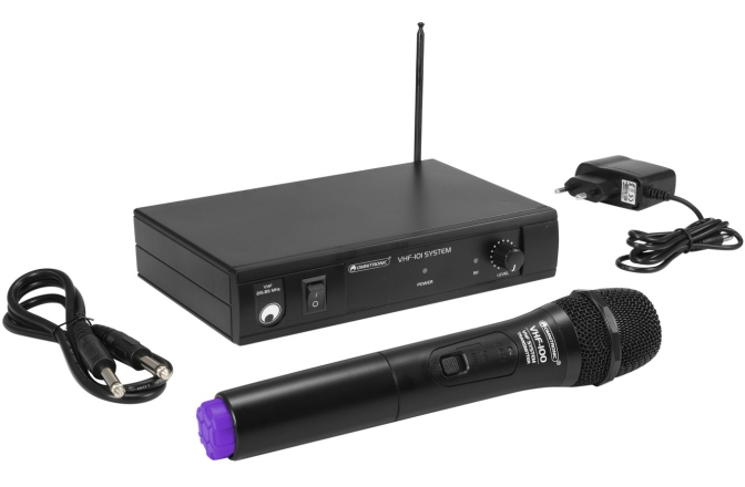 Set microfon wireless Omnitronic VHF-101 200.10 MHz