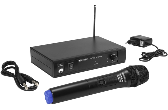 Set microfon wireless Omnitronic VHF-101 201.60 MHz