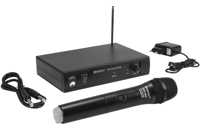 Set microfon wireless Omnitronic VHF-101 205.75 MHz
