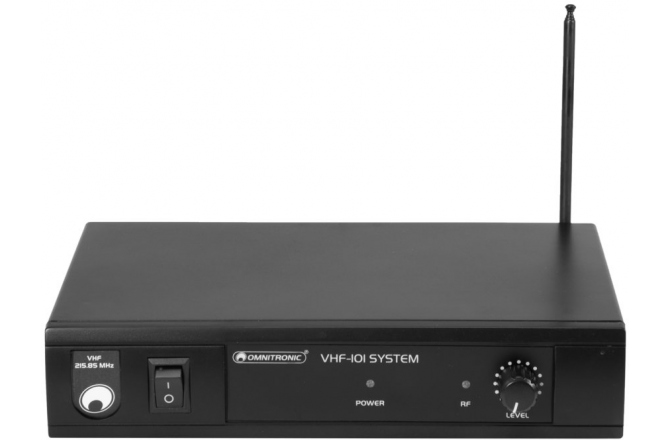 Set microfon wireless Omnitronic VHF-101 Wireless Mic System 200.10MHz