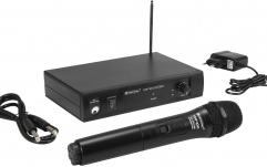Set microfon wireless Omnitronic VHF-101 Wireless Mic System 209.80MHz