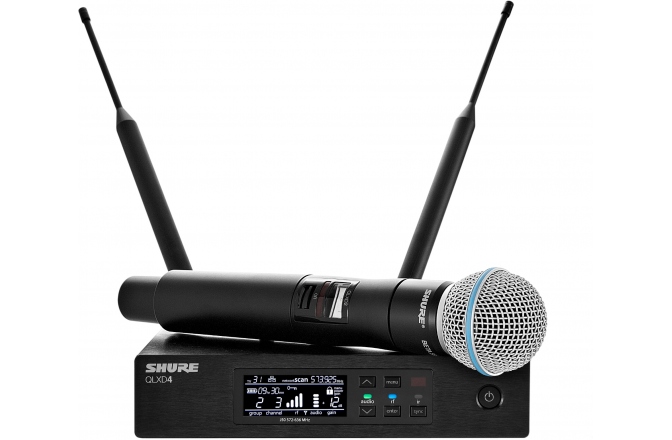 Set microfon wireless Shure QLXD24 / Beta58 K51