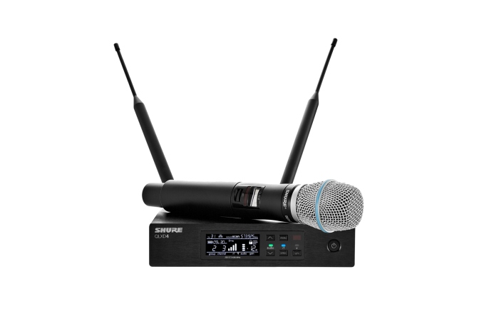 Set microfon wireless Shure QLXD24 / Beta87A K51