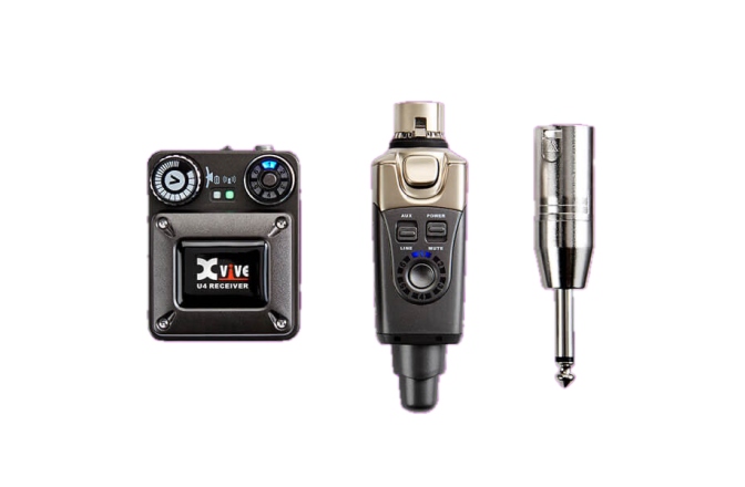 Set monitorizare in-ear XVive U4 Monitor Wireless System