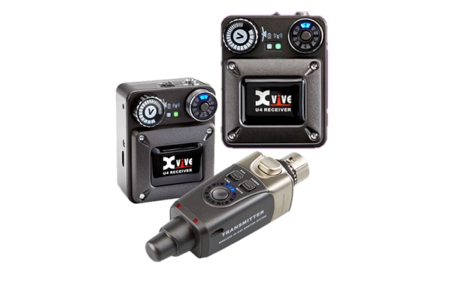 Set monitorizare In-ear XVive U4 Wireless System Bundle 2R