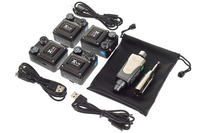 Set monitorizare in-ear XVive U4 Wireless System Bundle 4R