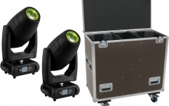 Set Moving Head + case FutureLight Set 2x DMH-300 CMY Moving-Head + Case