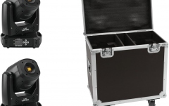 Set moving head Eurolite Set 2x LED TMH-S90 + Case
