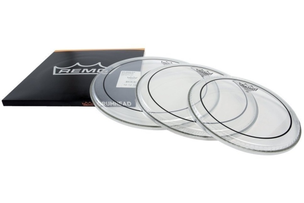 Remo Pinstripe Clear ProPack 10/12/14