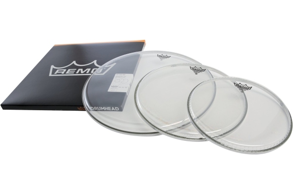 Remo Drumhead Set Emperor Clear ProPack PP-1422-BE