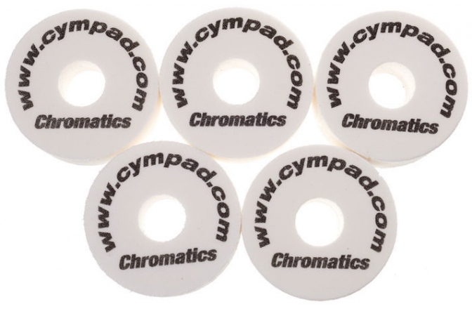 Set Paduri cinele Cympad Chromatics 40/15mm Alb