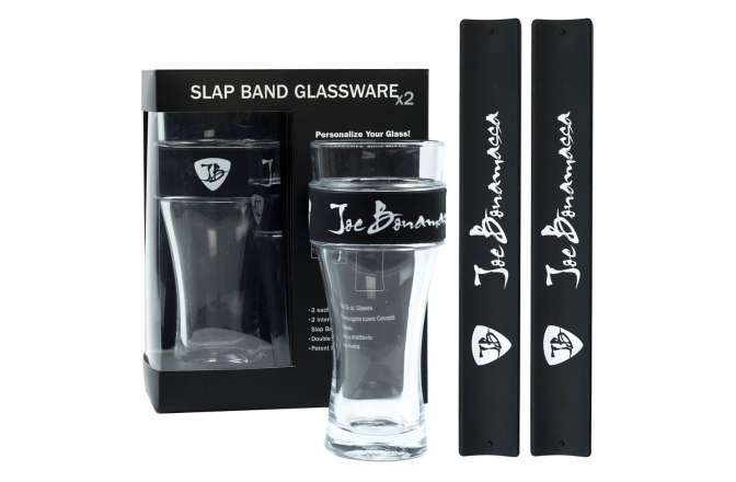 Set pahare de bere No brand Joe Bonamassa 2-pack Slap Band Pint Size Glassware