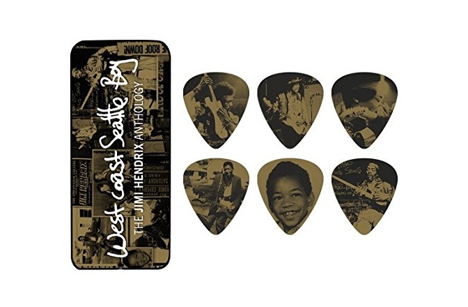 Set pene chitară Dunlop Jimi Hendrix Collector Series 10H
