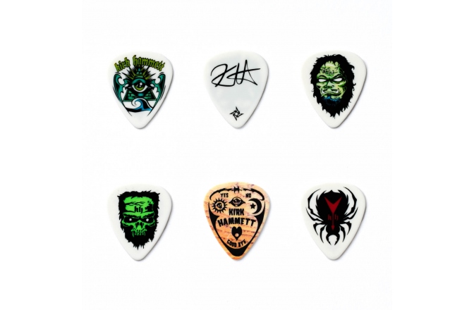 Set pene chitară Dunlop Kirk Hammett Pick Tin