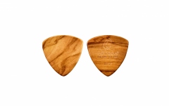 Set pene chitară Ortega olive wood picks XL - flat / 2pc pack