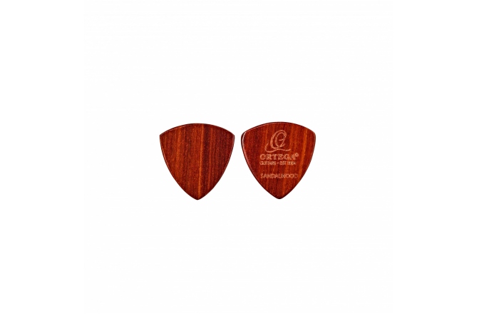 Set pene chitară Ortega sandel wood picks XL - flat / 2pc pack