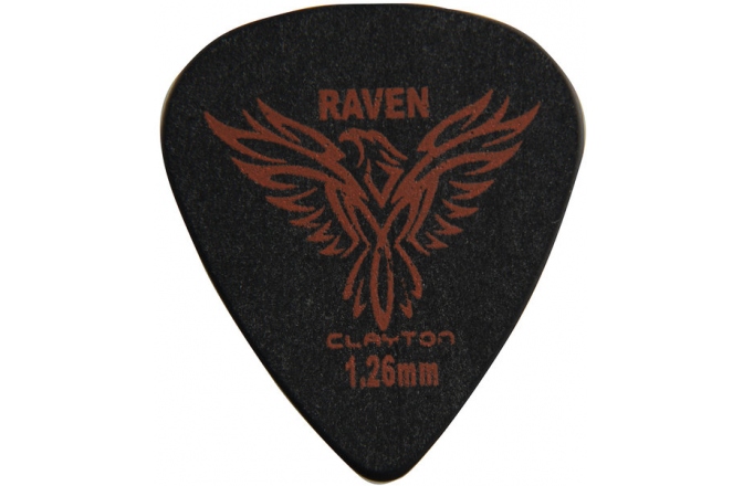 Set Pene de Chitară Clayton Pana Black Raven 1,26mm