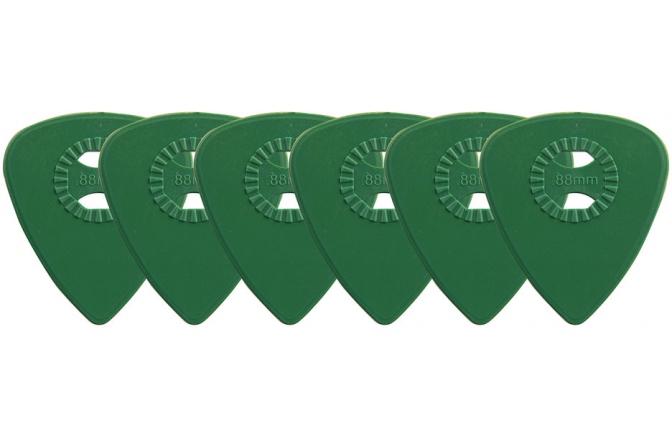 Set Pene de Chitară Clayton Pana Flex Acetal 0,88 mm verde