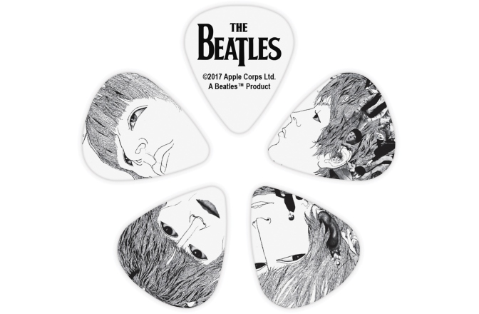 Set pene de chitară Daddario Beatles Revolver 10 pack Thin