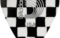 Set pene de chitară Daddario Checkerboard Celluloid 10 pack Extra Heavy