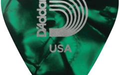 Set pene de chitară Daddario Green Pearl Celluloid 10 pack Light