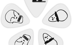 Set pene de chitară Daddario Joe Satriani White 10 pack Light