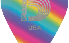 Set pene de chitară Daddario Rainbow Celluloid 10 pack Light