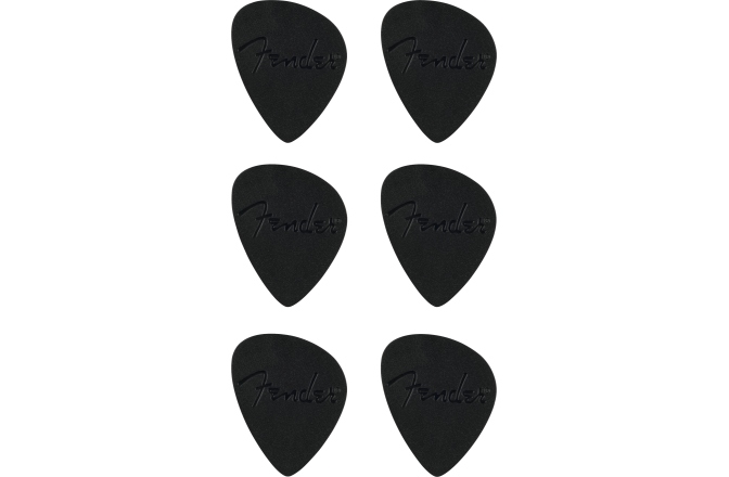 Set Pene de Chitară Fender Offset Picks Black (6)