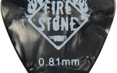 Set pene de chitara Fire&Stone Pana F&S Mix Celluloid 0,81 mm, negru perloid set