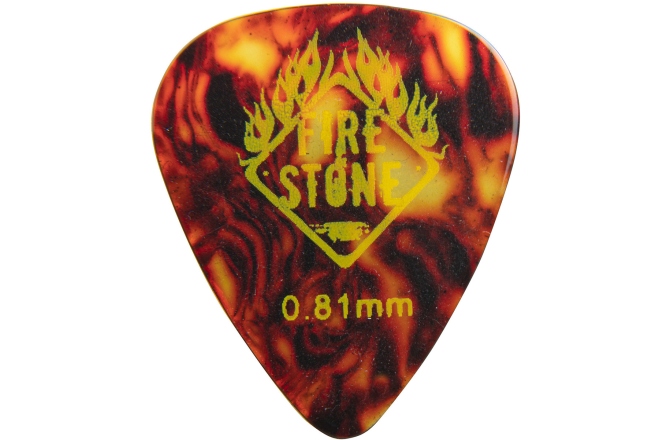 Set pene de chitara Fire&Stone Pana F&S Mix Celluloid 0,81 mm, tortoise set