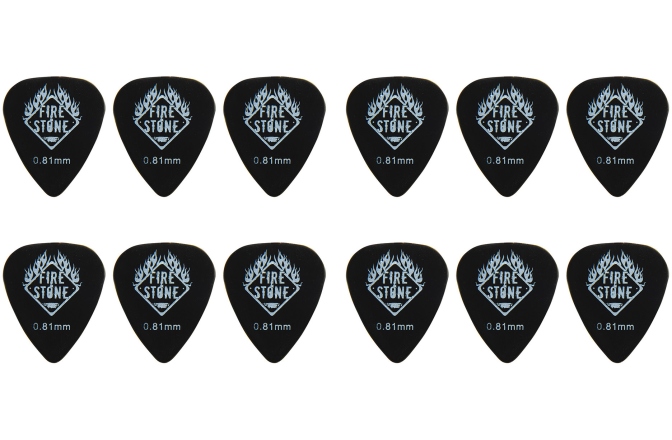 Set pene de chitara Fire&Stone Pana F&S Monster Dragon 351-Form, negru set