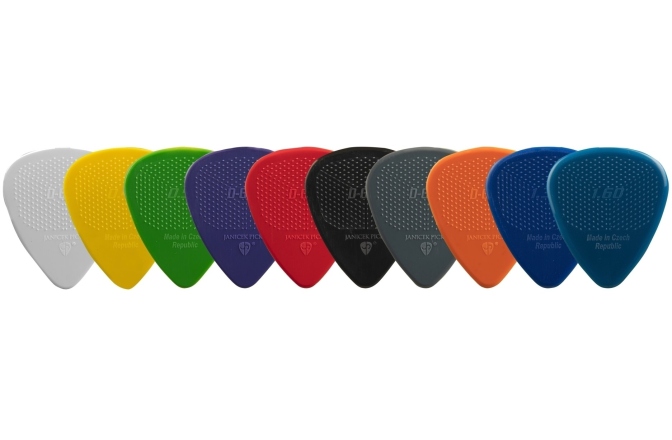 Set pene de chitara Janicek Picks Pana Janicek  Nylonpicks 0,67 turcoaz