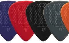 Set pene de chitara Janicek Picks Pana Janicek  Nylonpicks 0,80 white coffee