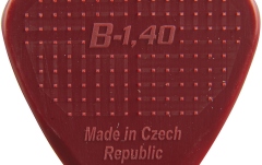 Set pene de chitara Janicek Picks Pana Janicek  Nylonpicks 1,40 rosu inchis set