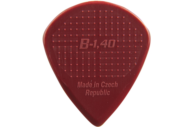 Set pene de chitara Janicek Picks Pana Janicek  Nylonpicks 1,40 rosu inchis set